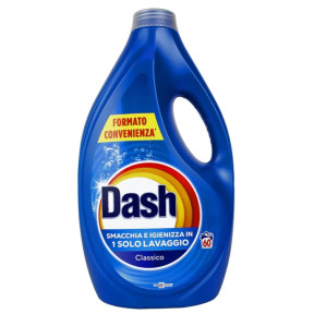 Жидкое средство для стирки универсальное DASH CLASSIC, 60 стирок, 2,7 л